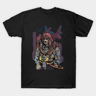 Dieselpunk pilot T-Shirt